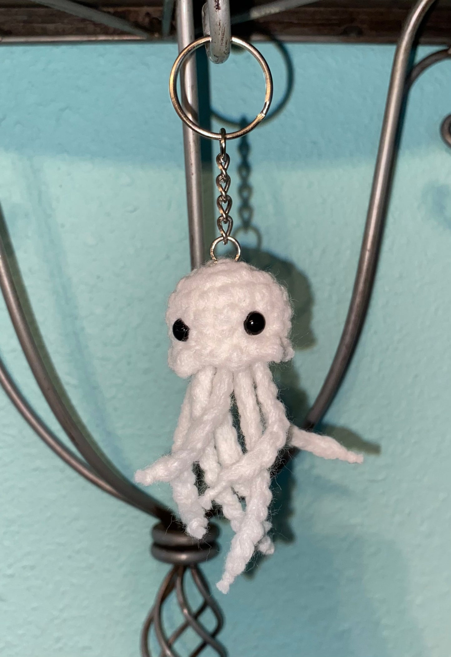 Jellyfish Keychain