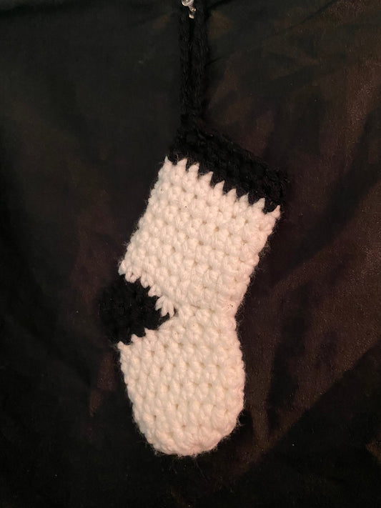 Crocheted Stocking Ornament